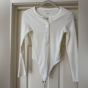 American Eagle Outfitters White Bodysuit